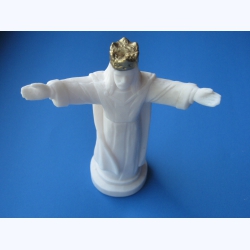 Figurka Chrystusa Króla z alabastru 21 cm /  koniec dostaw